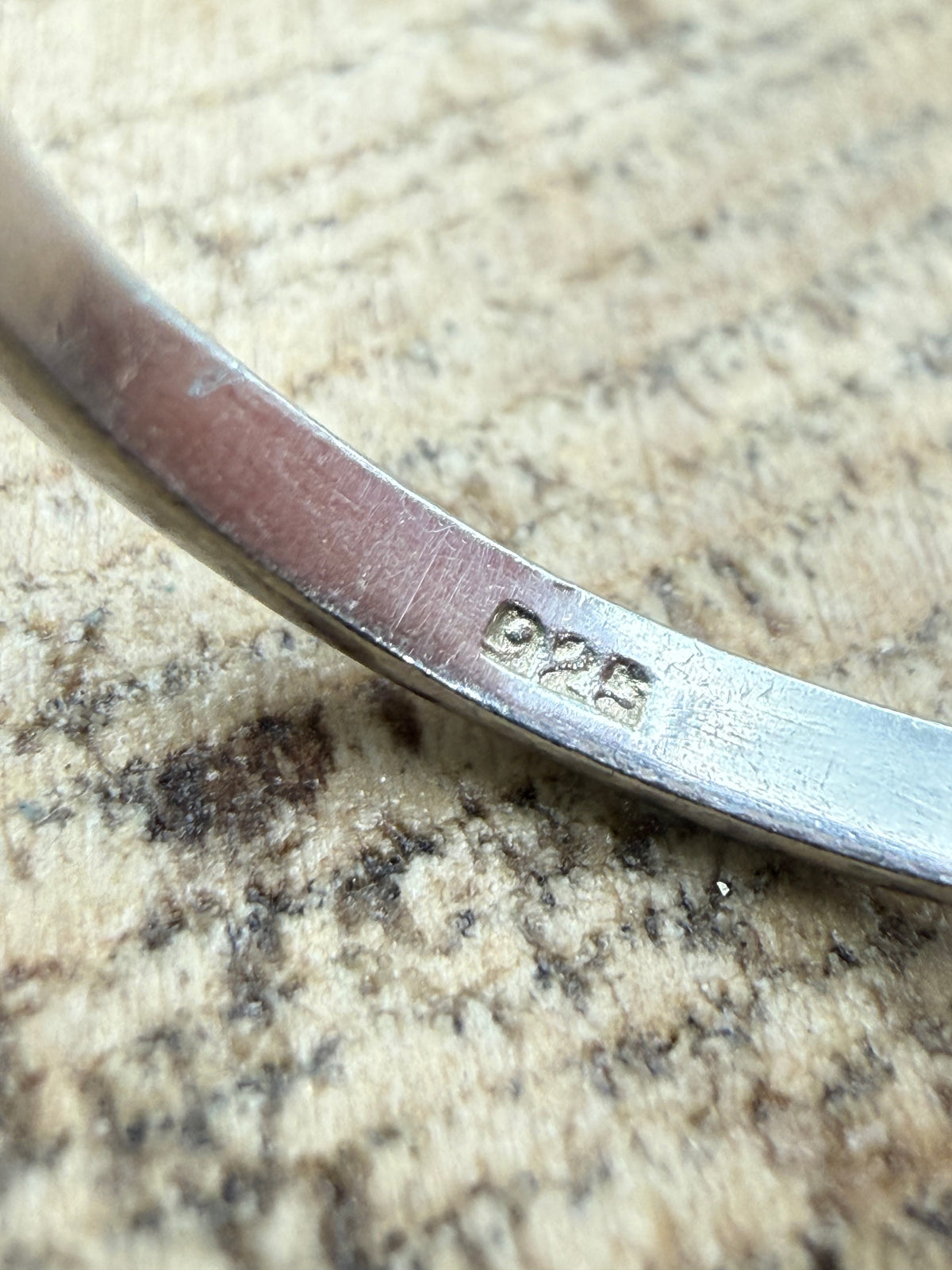 Vintage Sterling Silver Toi et Moi Ring
