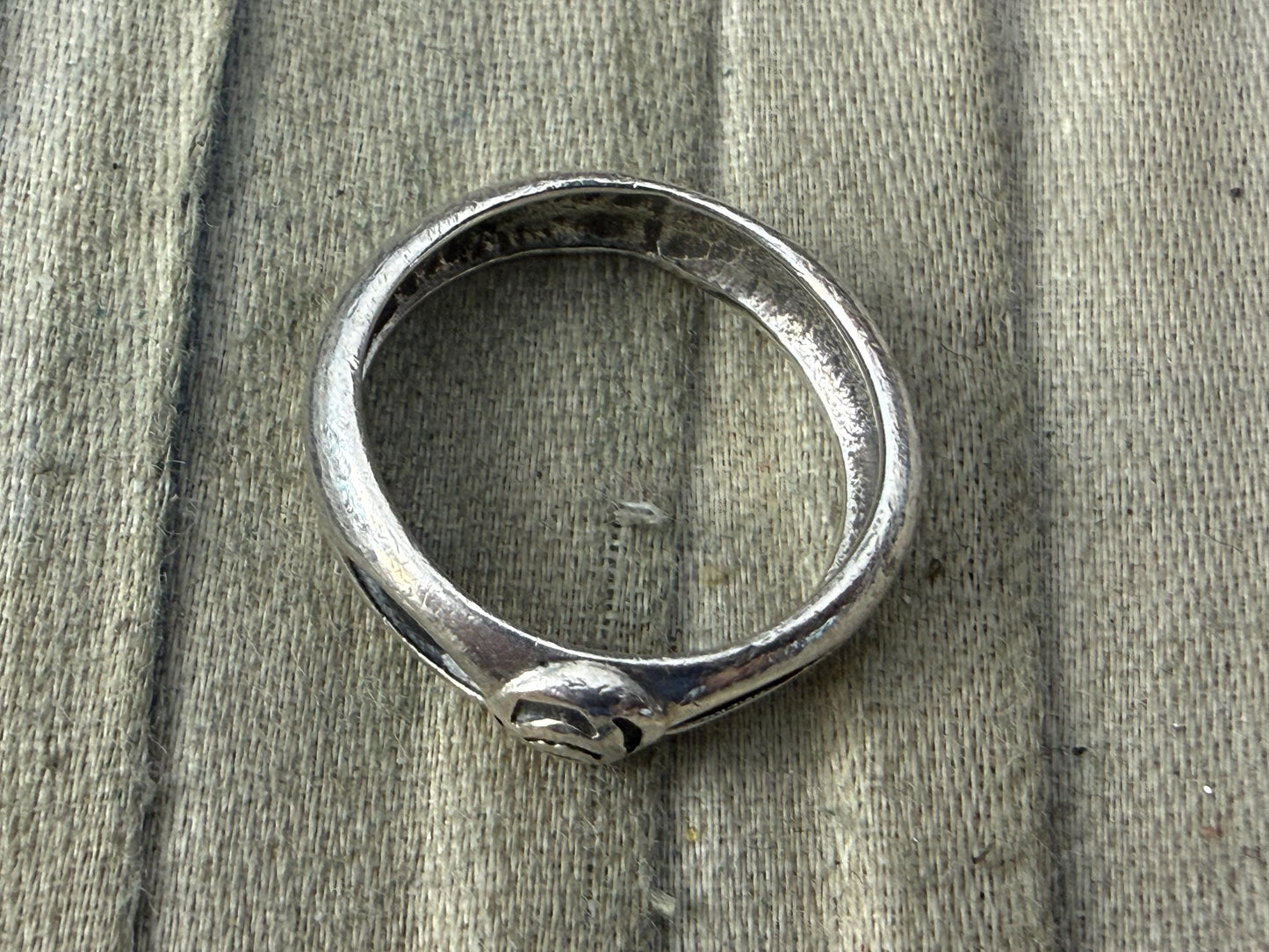Vintage Kit Heath Sterling Silver & Glasgow Rose Ring