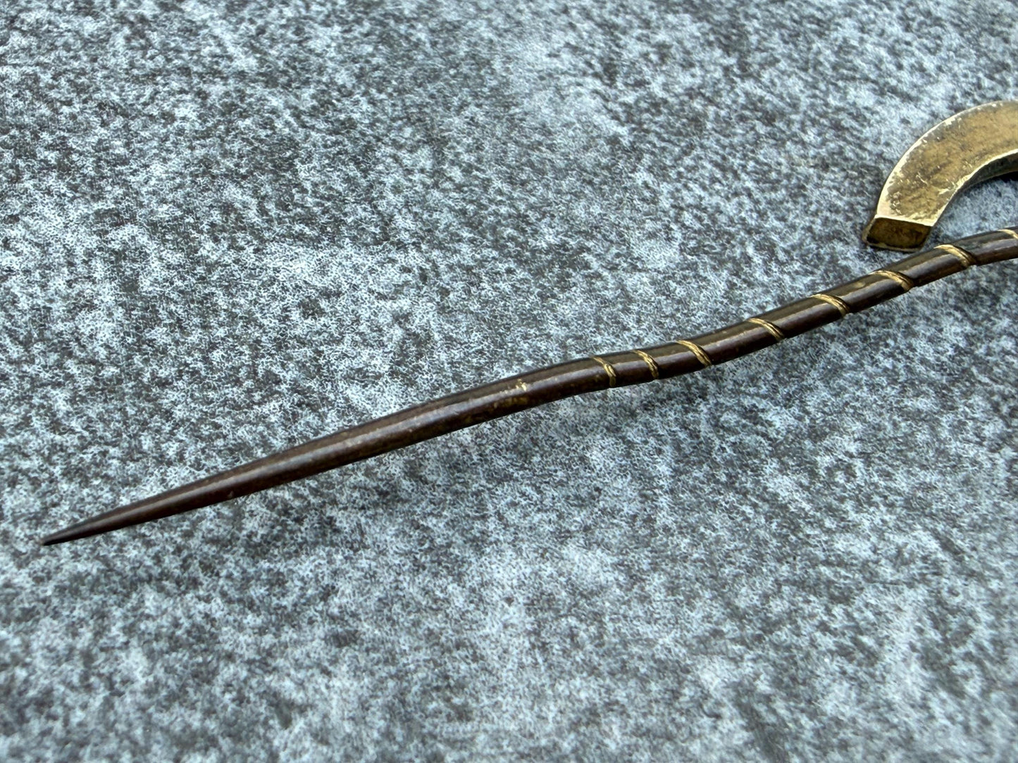 Antique Gilt Horseshoe Stick Pin