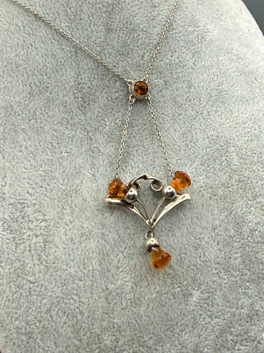 Sterling Silver Charles Horner Necklace