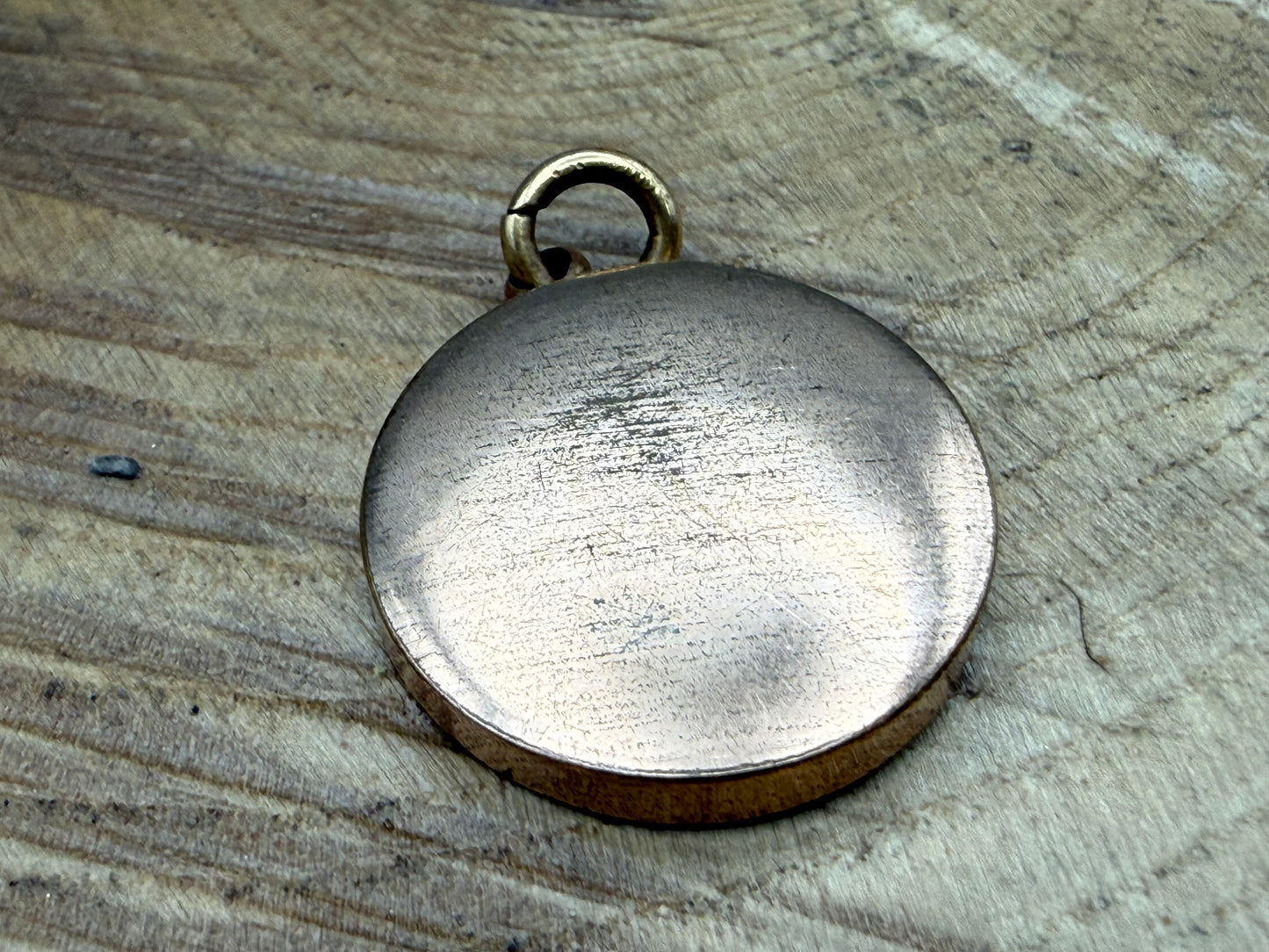 Antique WWI Soldier Photo Memorial Pendant