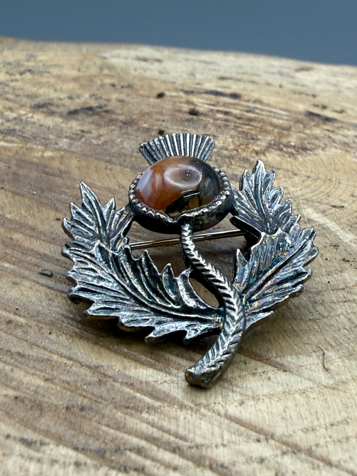 Vintage Scottish Thistle Brooch
