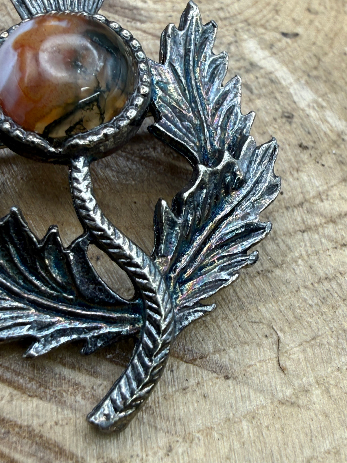 Vintage Scottish Thistle Brooch