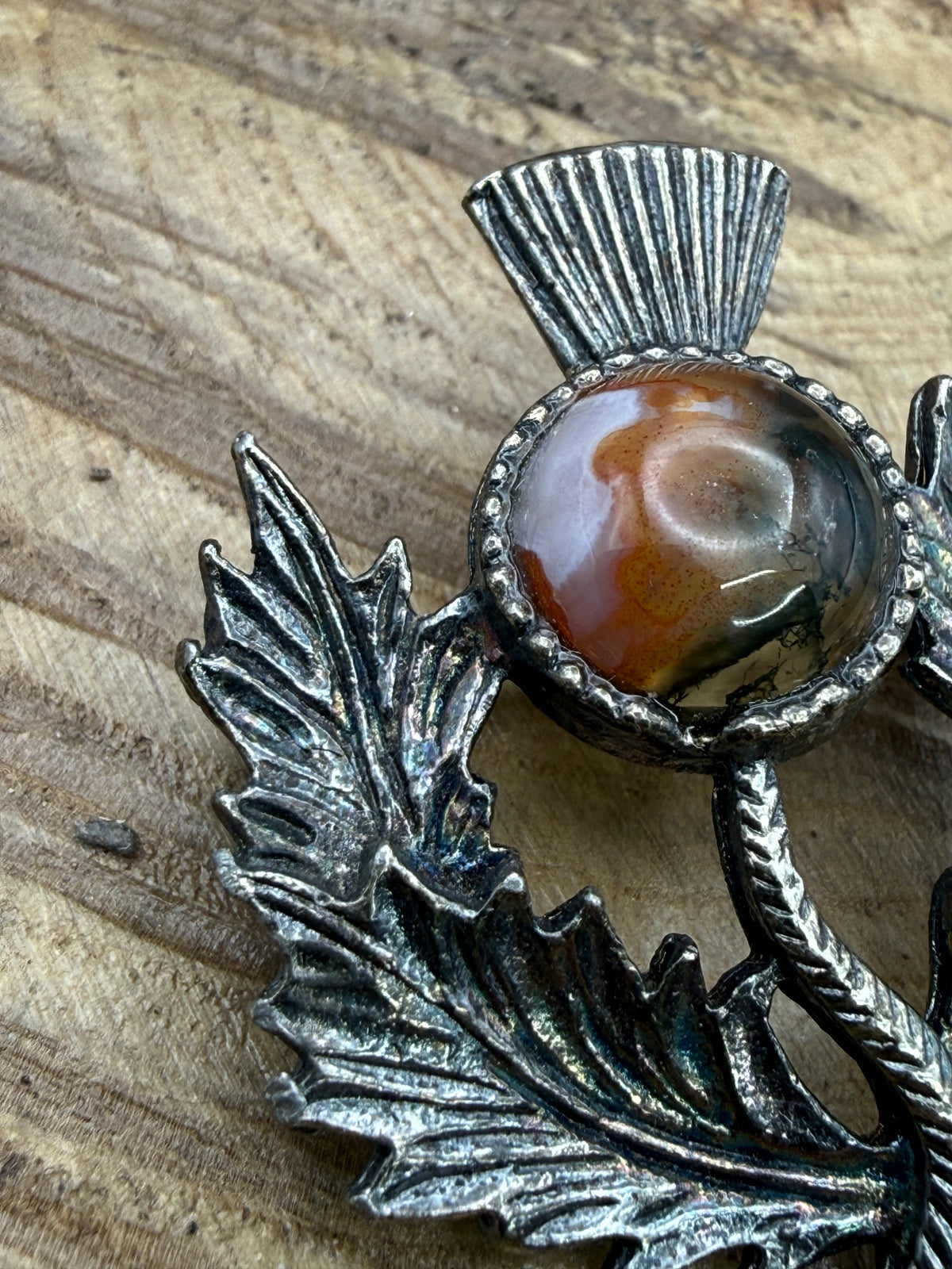 Vintage Scottish Thistle Brooch