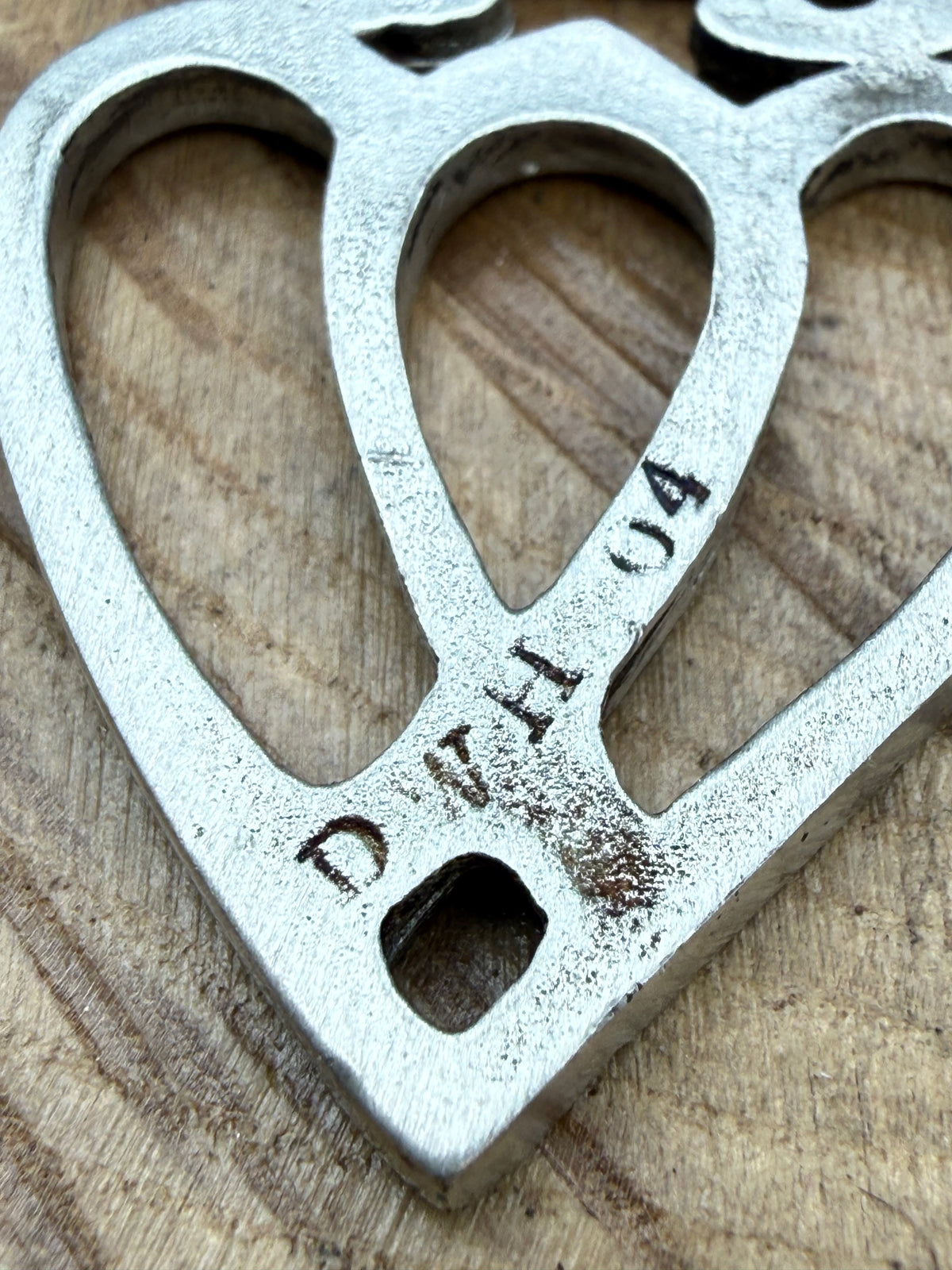Vintage Scottish Luckenbooth Heart Pendant