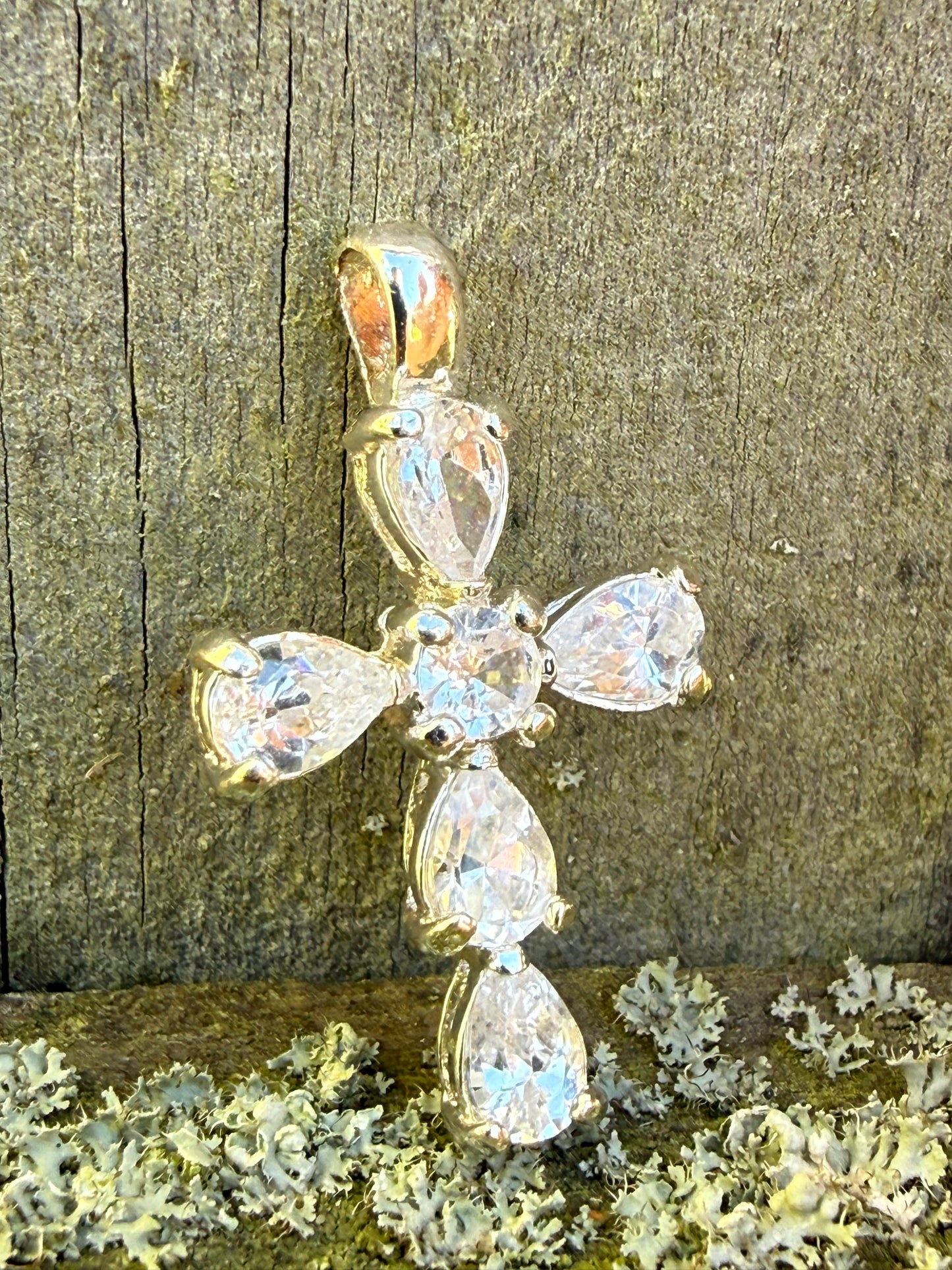 Sparkly Cross Pendant