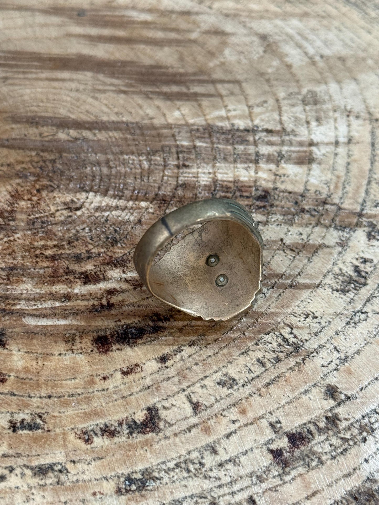 1950s American Class Ring from Paterson Central High School