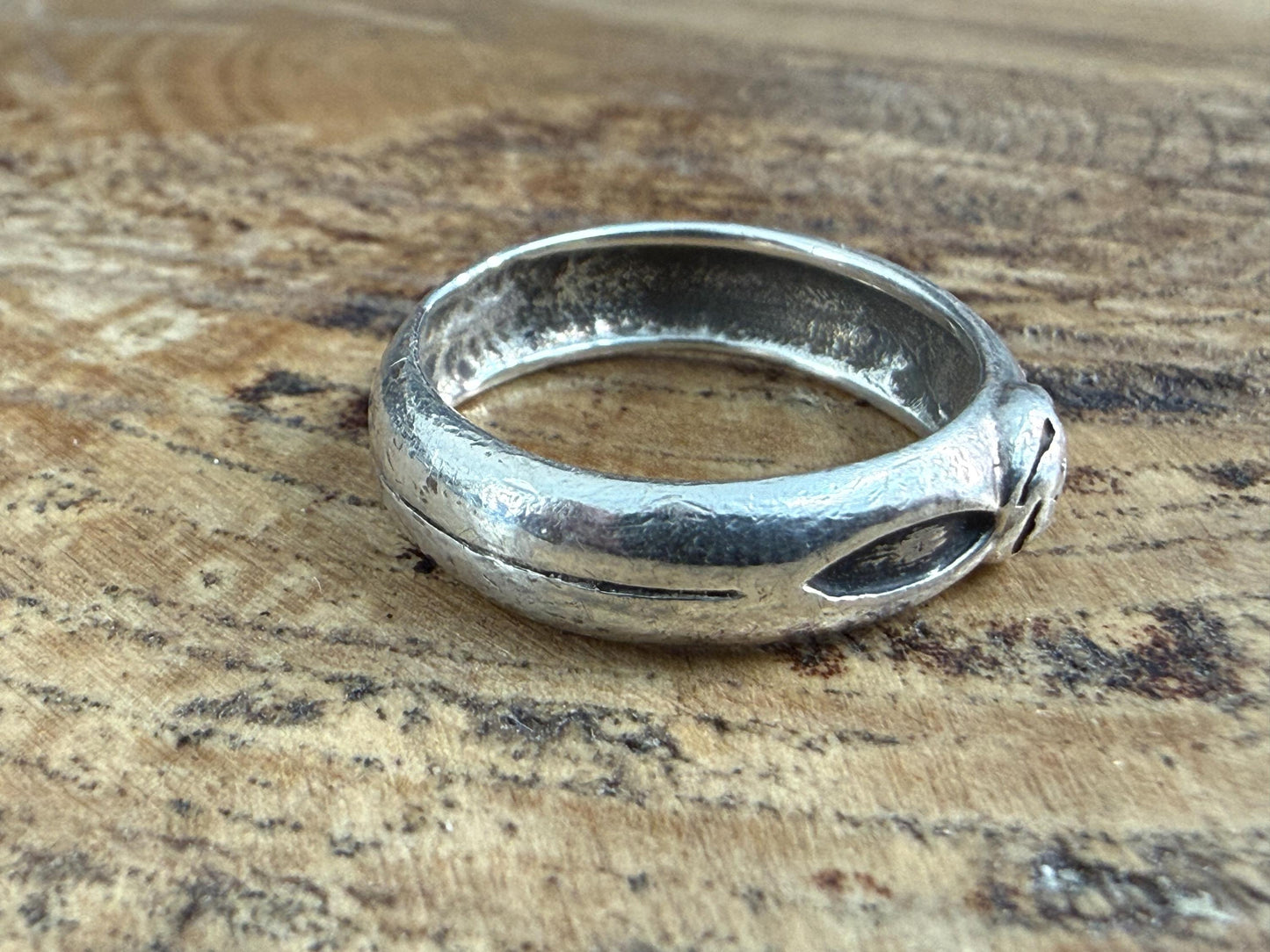 Vintage Kit Heath Sterling Silver & Glasgow Rose Ring