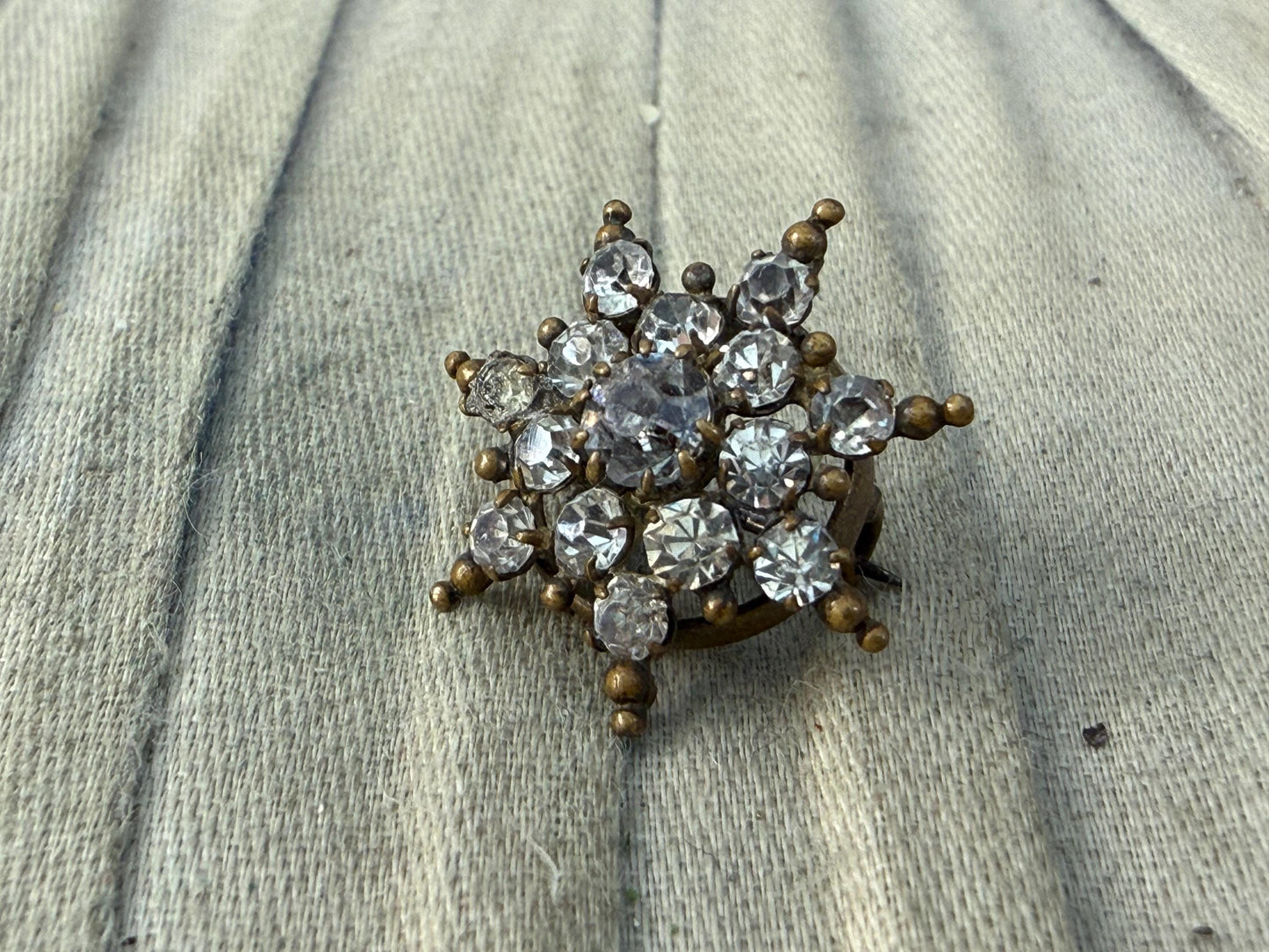 Antique Victorian Celestial Star Brooch