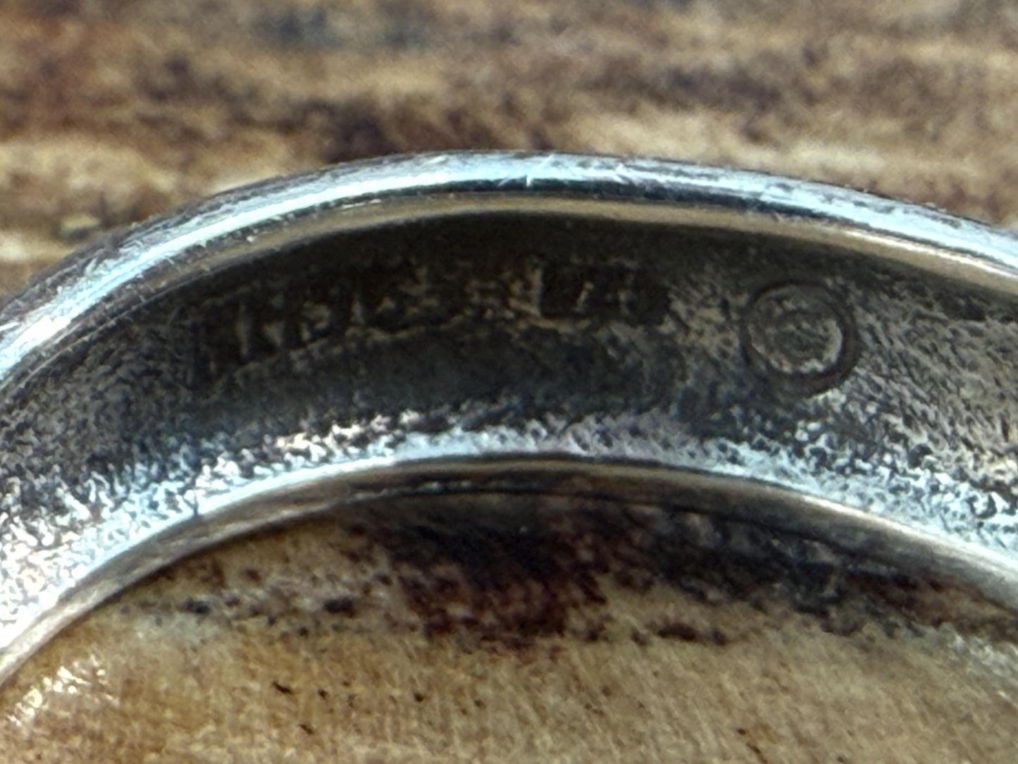 Vintage Kit Heath Sterling Silver & Glasgow Rose Ring