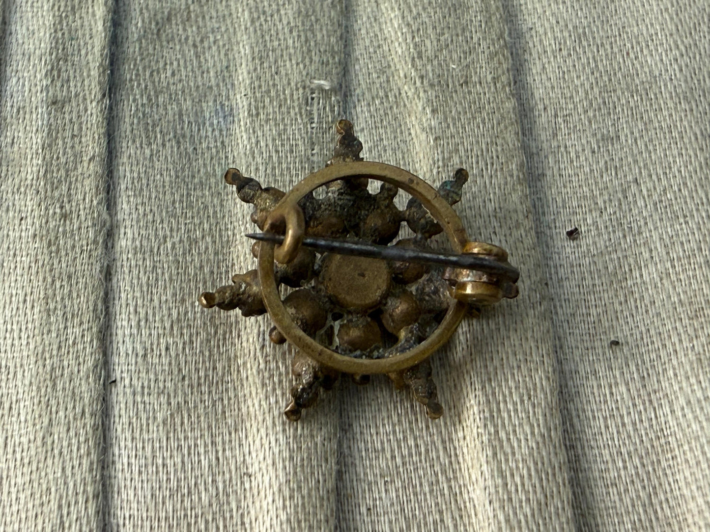 Antique Victorian Celestial Star Brooch