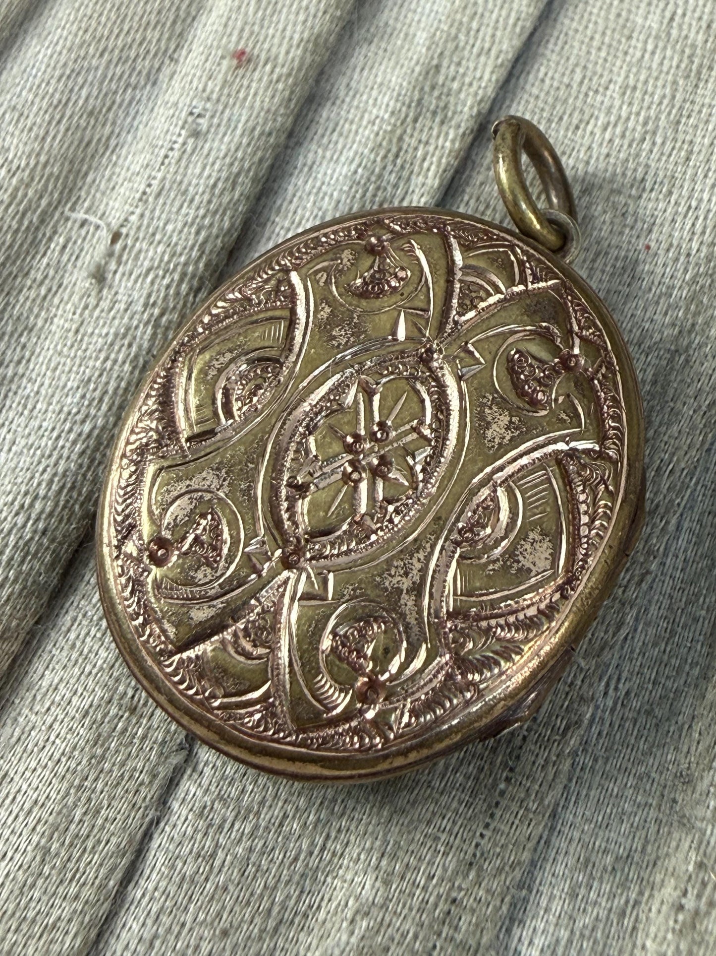 Antique Victorian IOGT Templar Locket Pendant