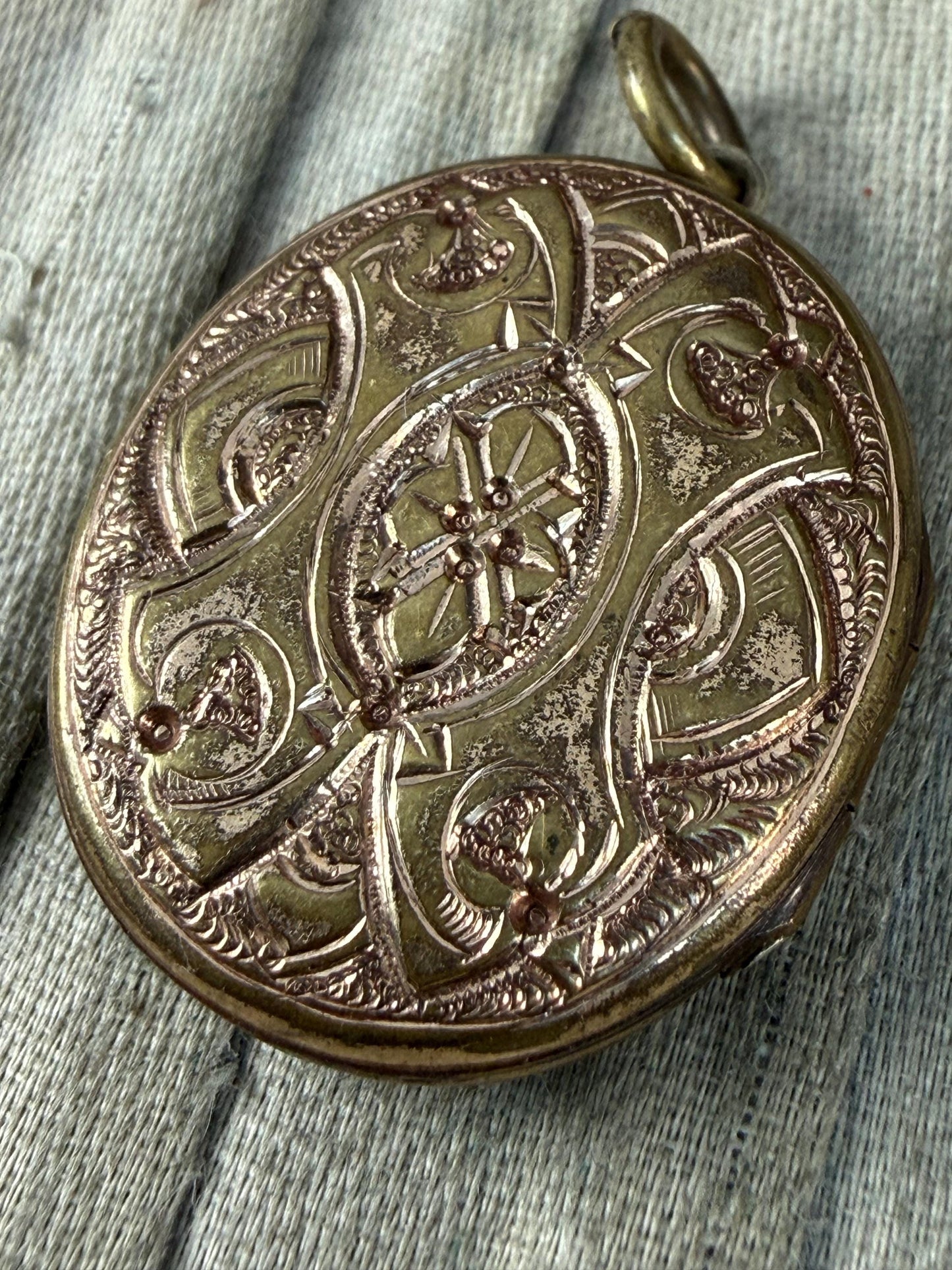 Antique Victorian IOGT Templar Locket Pendant