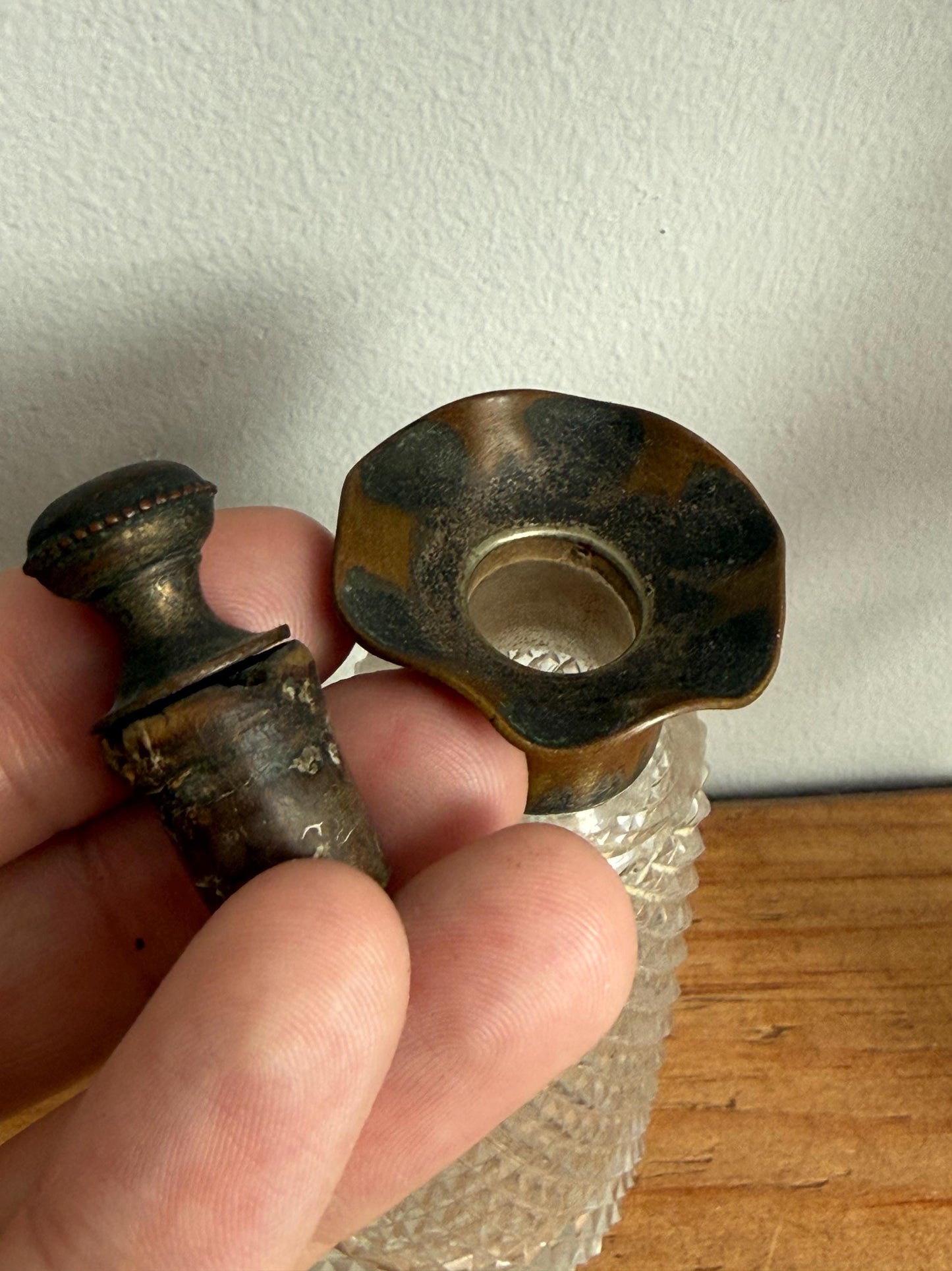 Antique Late Victorian Vinaigrette Scent Bottle
