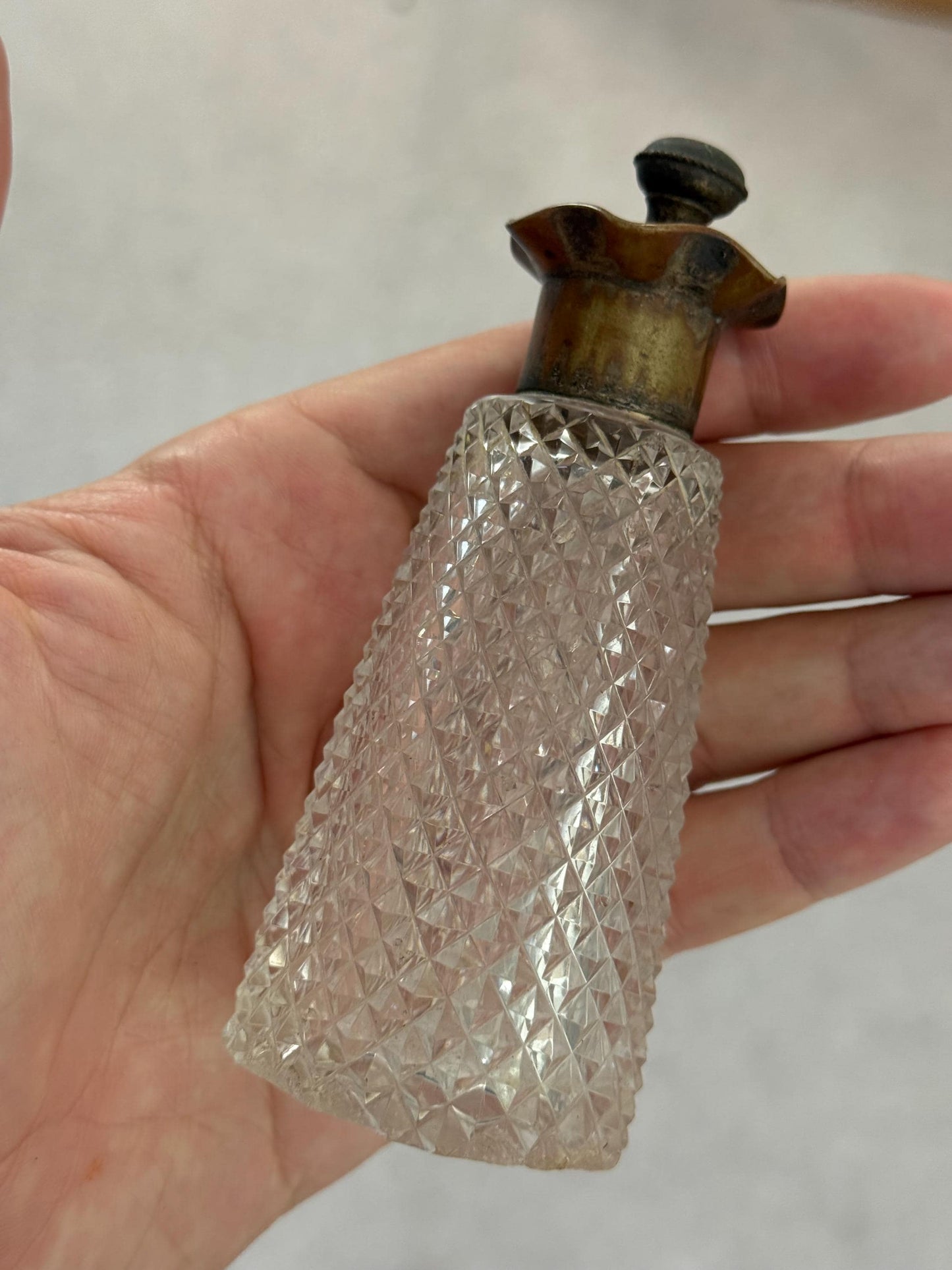 Antique Late Victorian Vinaigrette Scent Bottle