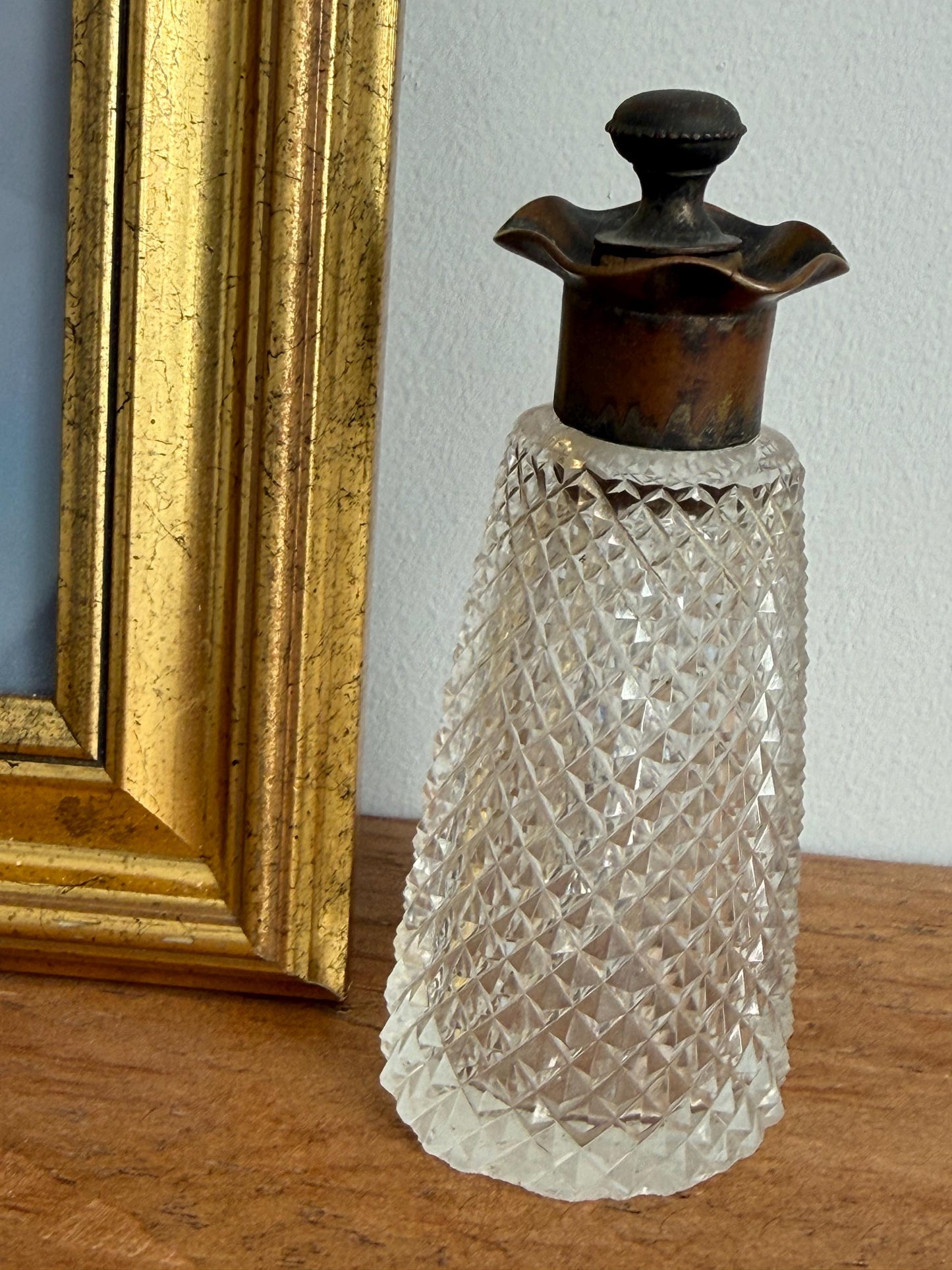 Antique Late Victorian Vinaigrette Scent Bottle