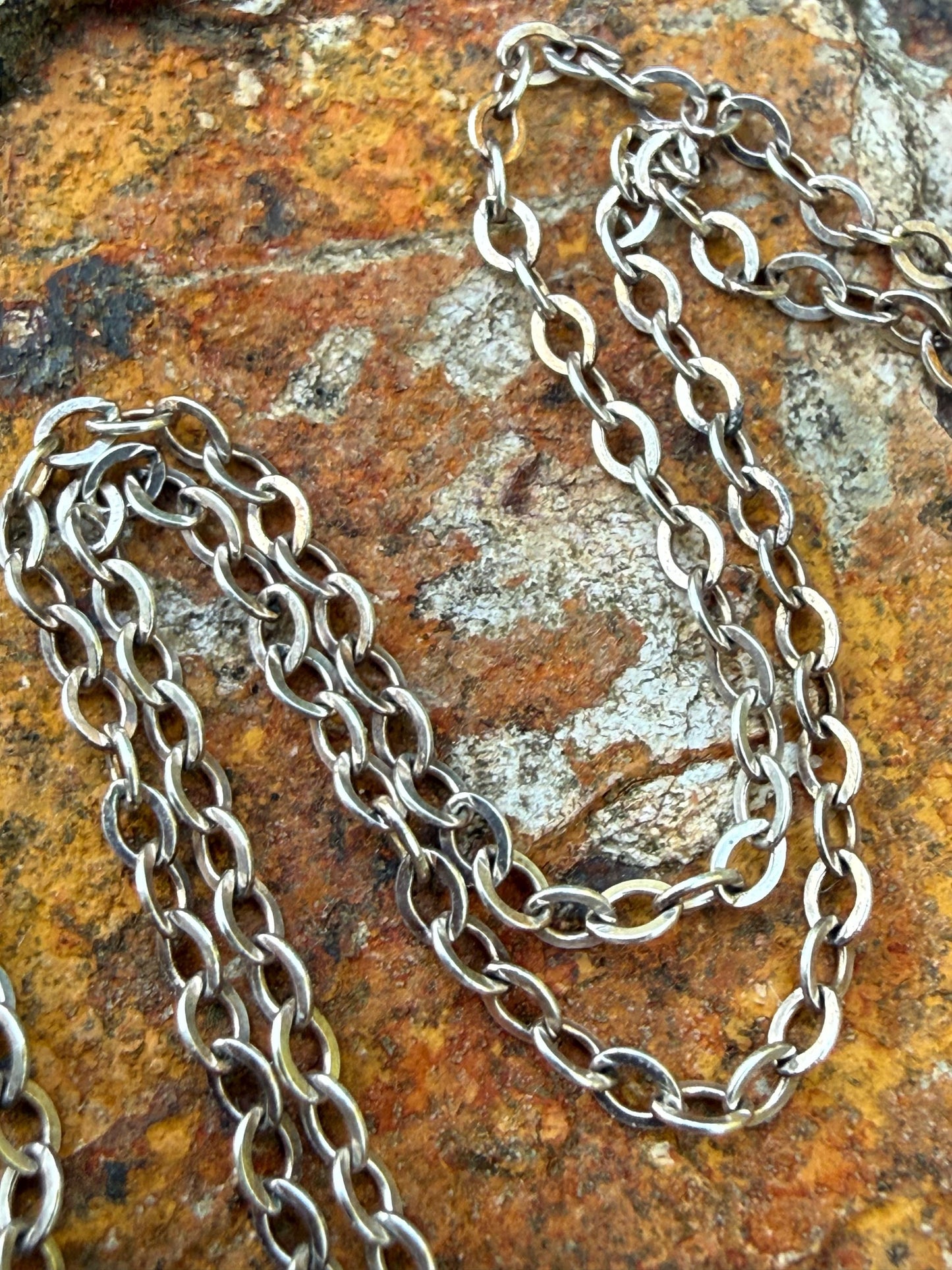 Vintage St Magnus Cross Sterling Silver Necklace