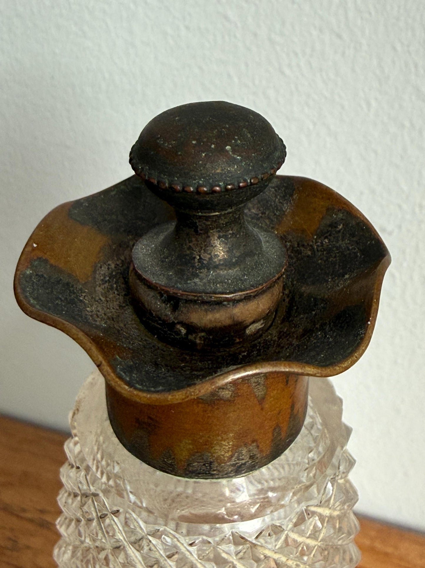 Antique Late Victorian Vinaigrette Scent Bottle