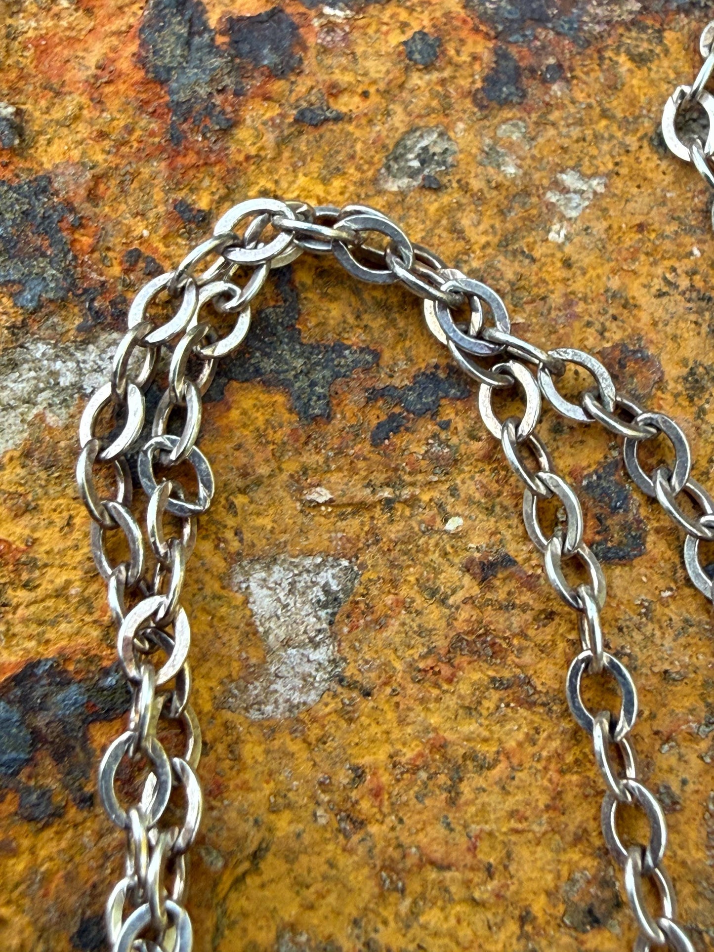 Vintage St Magnus Cross Sterling Silver Necklace