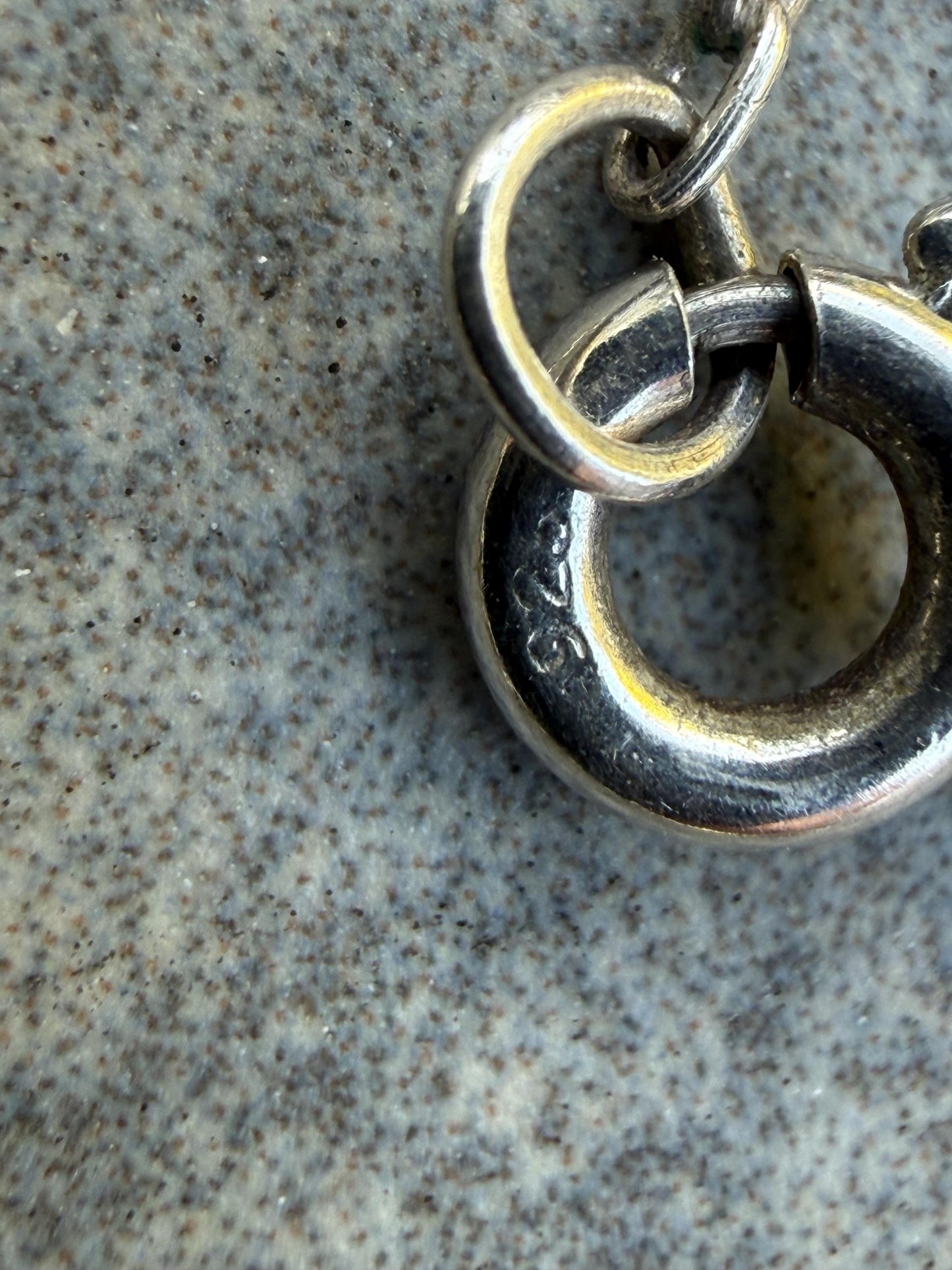 Vintage Celtic Knot Sterling Silver Necklace